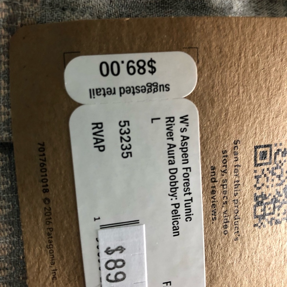 Patagonia Aspen Forest Tunic, new without tags, washed once to send - Picture 4 of 5